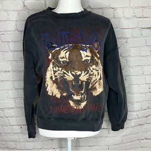 Anine Bing Tiger muse crew neck sweatshirt